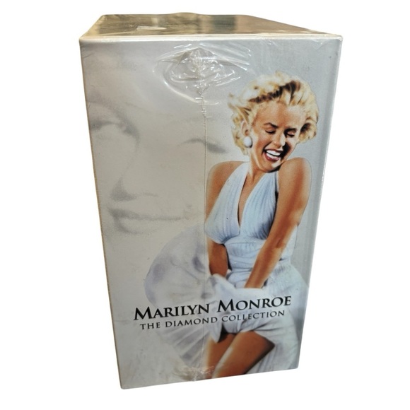 Marilyn Monroe The Diamond Collection VHS Set 6 Movies 2001 Boxed Set Sealed - Picture 1 of 3